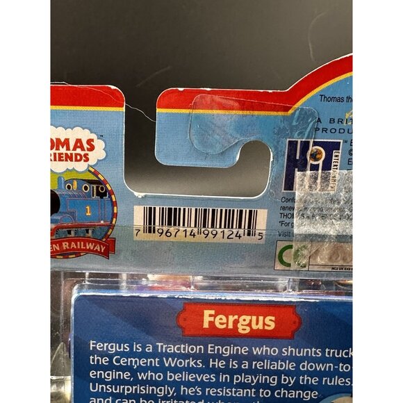 NWT Fergus Thomas Wooden Railway Train NOS Learning Curve Traction Engine 2005 - Picture 12 of 16